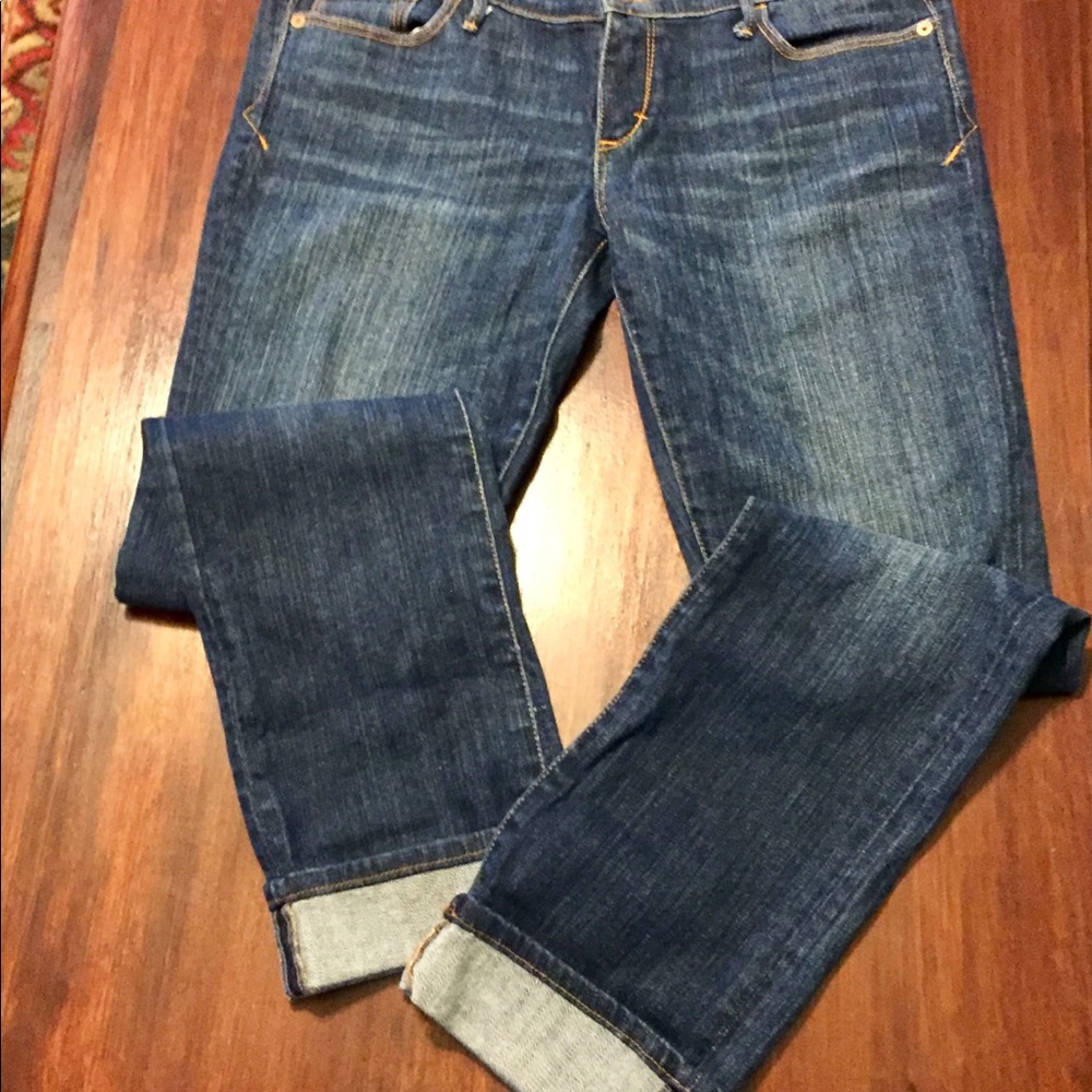 Abercrombie & Fitch Straight Stretch Jeans - Size 4 - Picture 5 of 8